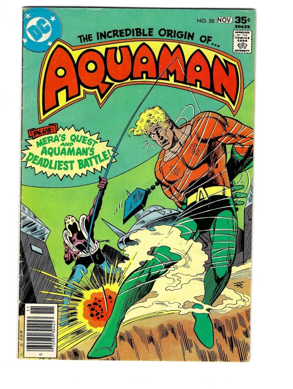 Aquaman #58 DC Comics 1977 Bronze Age